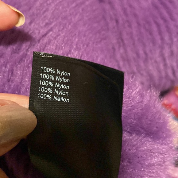 Anthropologie cropped purple sweater by Oval Square - Picture 4 of 5